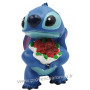 STITCH avec bouquet de fleurs Figurine Disney Collection Disney Showcase