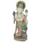 Statuette GANESH debout 55 cm résine effet bois