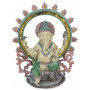 Statuette GANESH assis 31 cm résine