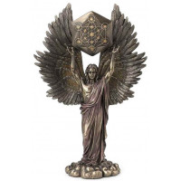 Statuette ARCHANGE MÉTATRON 34 cm effet bronze