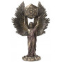 Statuette ARCHANGE MÉTATRON 34 cm effet bronze