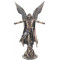 Statuette ARCHANGE URIEL 28 cm effet bronze