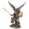 Statuette ARCHANGE RAPHAEL 24 cm effet bronze