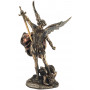 Statuette ARCHANGE SAINT MICHEL 28 cm effet bronze