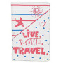 Protège passeport LIVE LOVE TRAVEL