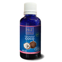 Huile végétale de NOIX de COCO BIO Herbes et Tradition 50 ml