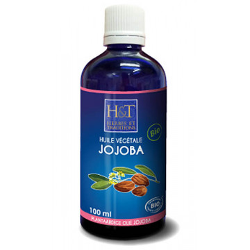 Huile végétale de JOJOBA BIO Herbes et Tradition 100 ml