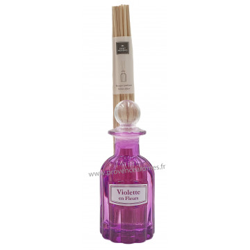 Parfum d'ambiance à bâtons VIOLETTE 100 ml Esprit Provence