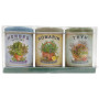 Coffret 3 petites Boîtes Herbes Provence - Romarin - Thym déco rétro Esprit Provence