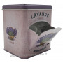 Lavande tisane de Provence Boîte distributrice déco rétro Esprit Provence