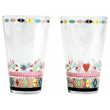 Verre ALPAGA FOLK Foxtrot collection