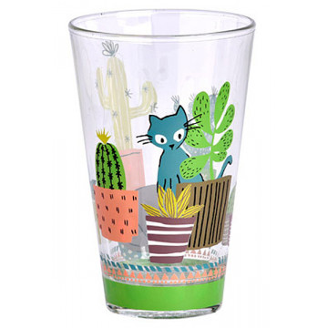 Verre CHAT CACTUS Foxtrot collection