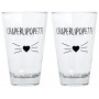 Verre CHAT-MOUR Foxtrot collection