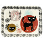 Plateau en bambou 34 cm LES CHATS Foxtrot collection