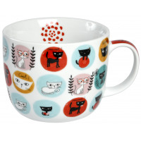 Maxi tasse à déjeuner LES CHATS Foxtrot collection