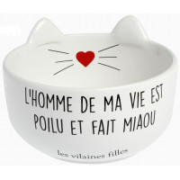 Bol avec oreilles CHAT-MOUR Foxtrot collection