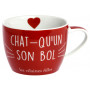 Maxi tasse à déjeuner CHAT-MOUR Foxtrot collection