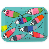 Plateau en bambou 34 cm DANSE DES POISSONS Foxtrot collection