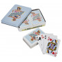 Boîte de 2 jeux de cartes BEAU RIVAGE Natives déco rétro vintage