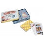 Boîte de 2 jeux de cartes CAMPING PAS UN RADIS Natives déco rétro vintage