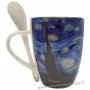 Mug avec cuillère LA NUIT ÉTOILÉE Vincent Van Gogh