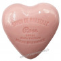 Boîte en forme de coeur déco Le Chaton et son savon à la rose