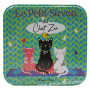 Boîte carrée déco Le petit savon du chat Zen et son savon au Lait d'ânesse