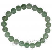 Bracelet en Aventurine pierre naturelle perles rondes 8 mm