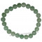 Bracelet en Aventurine verte pierre naturelle perles rondes 8 mm