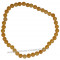 Bracelet en Aventurine rouge pierre naturelle perles rondes 4 mm