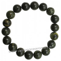 Bracelet en Jade Bracelet en Jade Serpentine pierre naturelle perles rondes 10 mmnaturelle perles rondes 10 mm