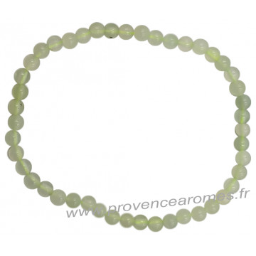 Bracelet en Jade pierre naturelle perles rondes 4 mm