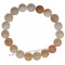 Bracelet en Pierre de Lune pierre naturelle perles rondes 10 mm