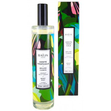 Brume Cédrat Petit Grain Baïja Sieste Tropicale collection