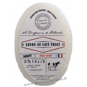 Savon AU LAIT FRAIS 150 GR Mas du roseau