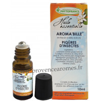 PIQÛRES D'INSECTES Huiles Essentielles complexe BIO Aroma'bille Phytofrance