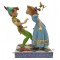 WENDY et PETER PAN Figurine Collection Disney Tradition