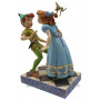 WENDY et PETER PAN Figurine Collection Disney Tradition