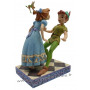 WENDY et PETER PAN Figurine Collection Disney Tradition