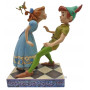 WENDY et PETER PAN Figurine Collection Disney Tradition