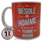 Mug HOMME PRIS PAR UNE FEMME FANTASTIQUE collection Mugs petits messages