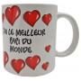 Mug J'AI LE MEILLEUR PAPI DU MONDE collection Mugs petits messages