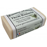 Savon Thym Romarin à l'huile d'olive bio de Provence Arômes