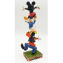 DINGO DONALD et MICKEY Figurine Collection Disney Tradition