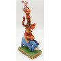 BOURRIQUET WINNIE TIGROU et PORCINET Figurine Collection Disney Tradition