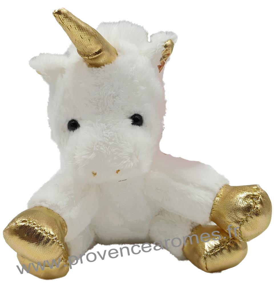 Peluche licorne blanche shop