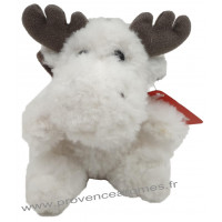 Peluche Petit Renne Blanc