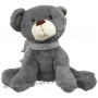 Grande Peluche Ours Gris nounours Câlin tout doux