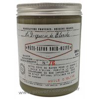 Pâte Savon Noir à l'Olive 300 gr Mas du Roseau