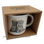 Mug blanc 2 chatons prince et princesse avec couronnes